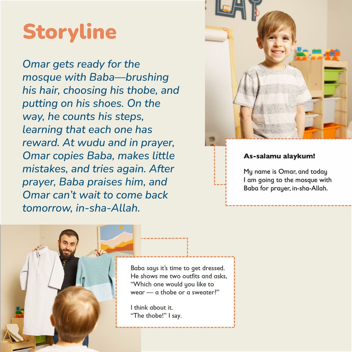 Omar Goes for Prayer