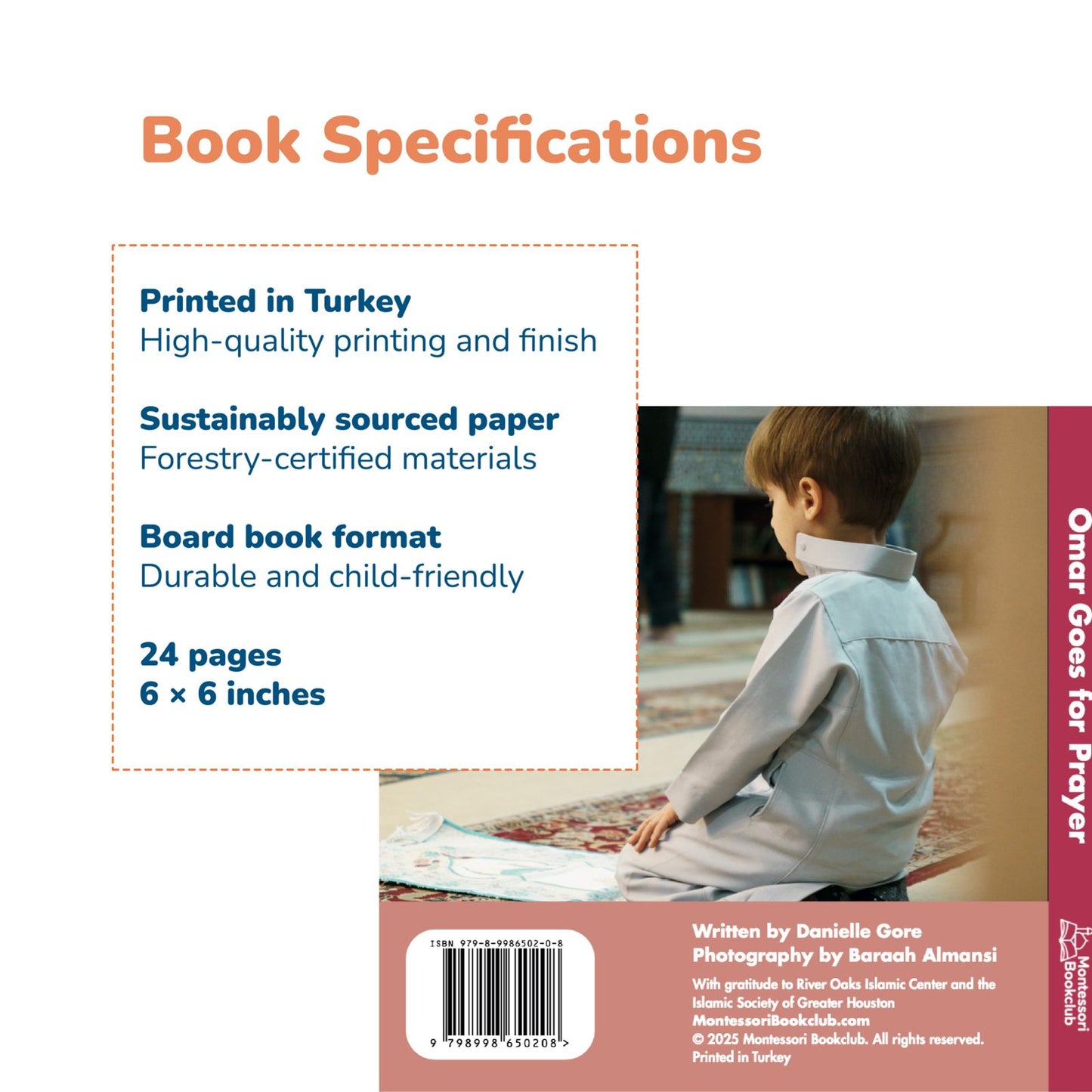 Omar Goes for Prayer